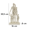Statuetta Family Stons Cm 16X8X30,5