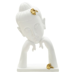 Testa Buddha -B- Cm 21,5X13X36