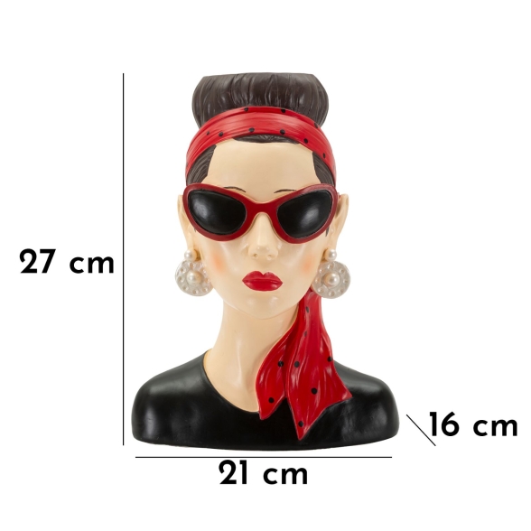 Vaso Donna Hollywood -B- Cm 21X16X27