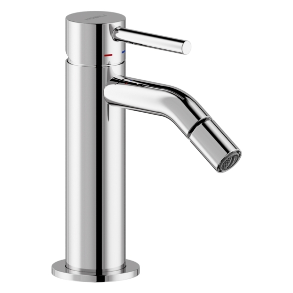 Rubinetto Miscelatore Bidet Acquerelli Nobili Ottone Con Scarico