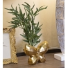 Vaso Butterfly Gold Cm 22,5X8X15
