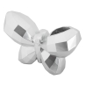 Vaso Butterfly Silver Cm 22,5X8X15