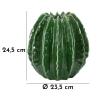 Vaso Cactus Ball Cm Ø 23,5X24,5