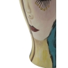 Vaso Ceramica Art Face Cm Ø 28X50