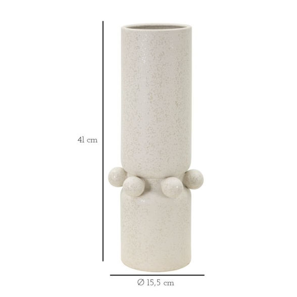 Vaso Ceramica Bubbles Cm Ø 15,5X41