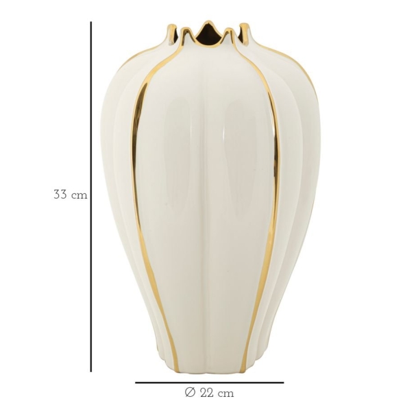 Vaso Ceramica Potter Cm Ø 21X40