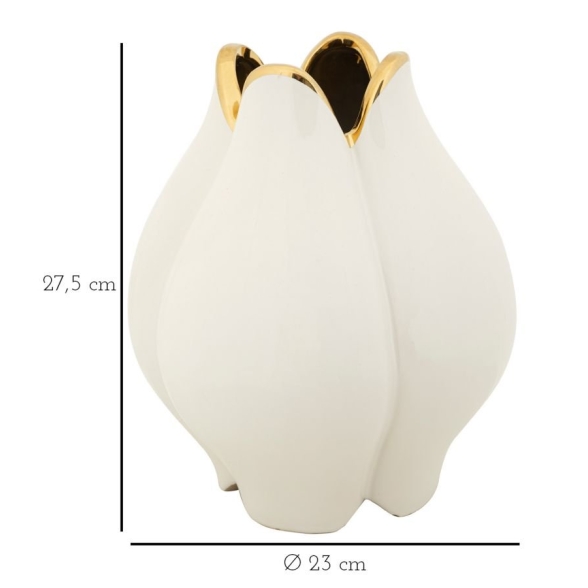 Vaso Ceramica Potter Cm Ø 23X27,5