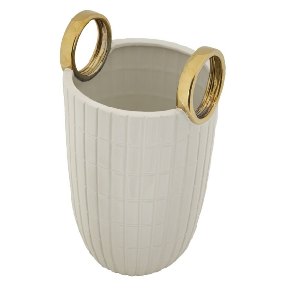 Vaso Ceramica Shopping Cm Ø 18X25