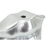 Vaso Mouth Lip Silver Cm 23X8X12
