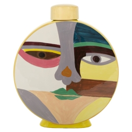 Vaso Piccassy Color Round Cm 28X9X33