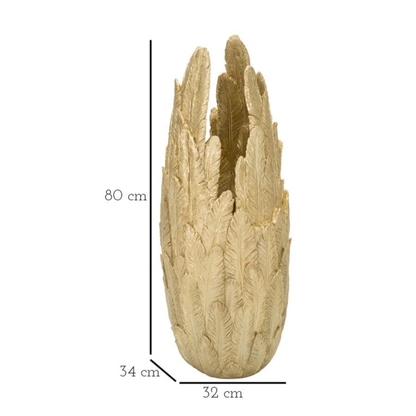 Vaso Piume Cm 32X34X80