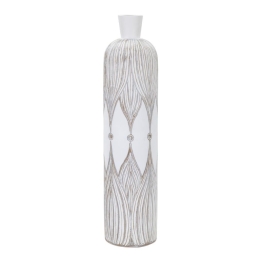 Vaso Resina Atene Cm Ø 15X60