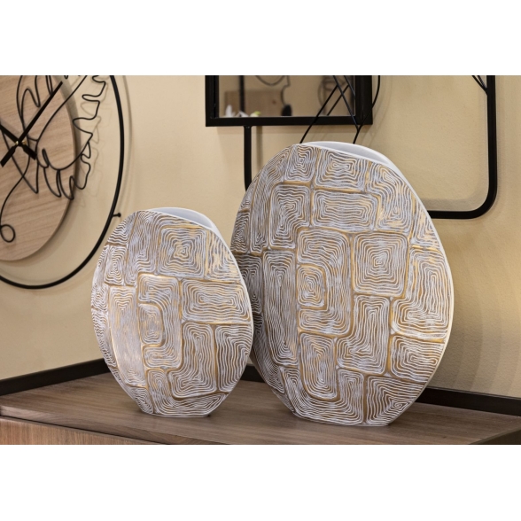 Vaso Resina Eclips Cm 48X13X44,5