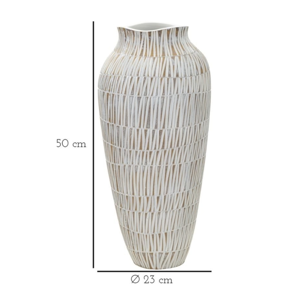Vaso Resina Stiky Cm Ø 23X50