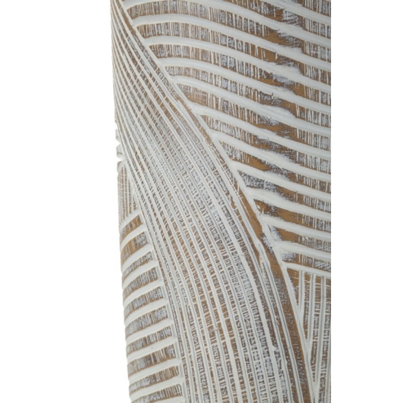 Vaso Resina Woody Cm Ø 18X45