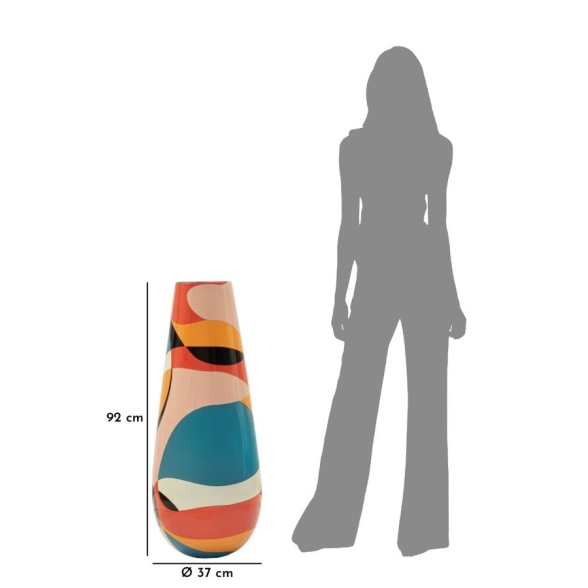 Vaso Rubic Tall Cm Ø 37X92