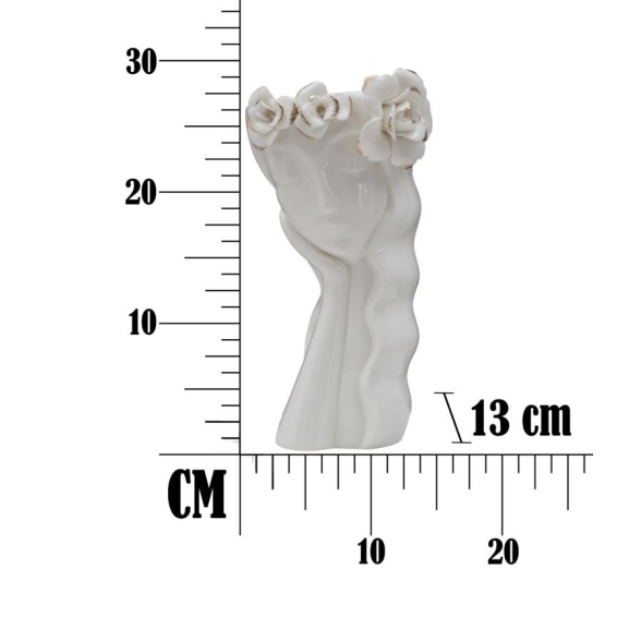 Vaso Woman Cute Cm 14,8X13X29