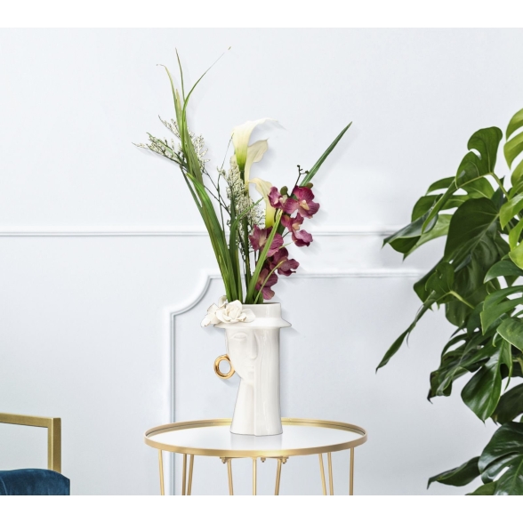 Vaso Woman Elegant Porcellana Cm 15X13,3X23,5