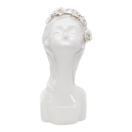 Vaso Young Lady Roses Cm 10X14X26