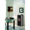 Stufa A Pellet Ad Aria Ventilata 9 KW Efesto Antracite C-Line