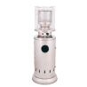 Stufa A Fungo Da Esterno A Gas Cilindrica Fire Circle Acciaio Inox