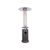 Stufa A Fungo Da Esterno A Gas Cilindrica Fire Glass Antracite
