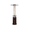 Stufa A Fungo Da Esterno A Gas Cilindrica Fire Glass Moka