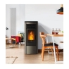 Klover Thermoaura 15 Kw matt black termostufa a pellet (PREZZO TRATTABILE)