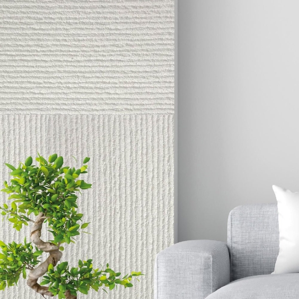 Rivestimento effetto pietra 60x120 cm Bianco Alabastro 12 pz