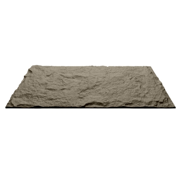 Rivestimento effetto roccia 60x120 cm Grigio Cemento 10 pz