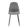 Sedia Da Pranzo Per Interni New Irelia Nero E Grigio Bizzotto