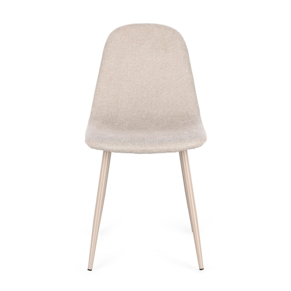 Sedia Da Pranzo Per Interni New Irelia Tortora E Beige Bizzotto