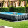 Intex XTR Ultra Frame Piscina Rettangolare 975x488x132 Con Pompa A Sabbia 26374NP