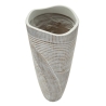 Vaso Resina Woody Cm Ø 19X55