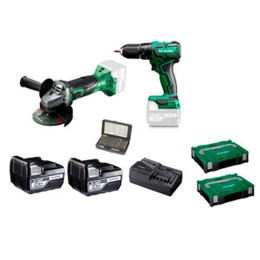 Hikoki Kit Trapano C/Perc+Smerigl 115Mm Kc18Pk1A1