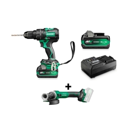 Hikoki Kit Trapano C/Perc+Smerigl 125Mm Kcitdvg36A