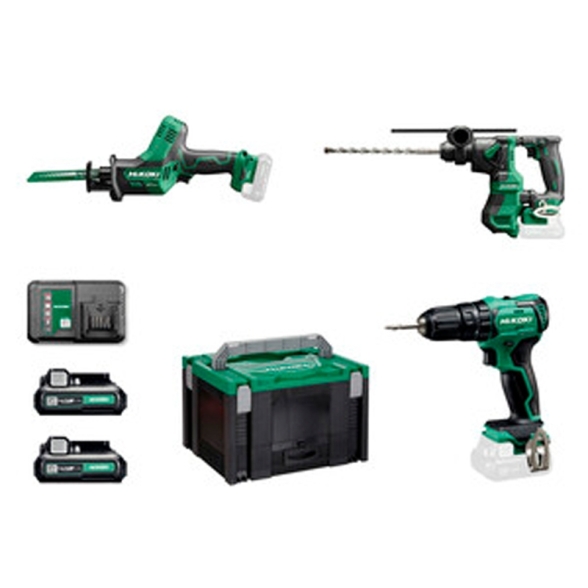 Hikoki Kit Trapano+Segaccio+Tassel Kc12Skb 12V