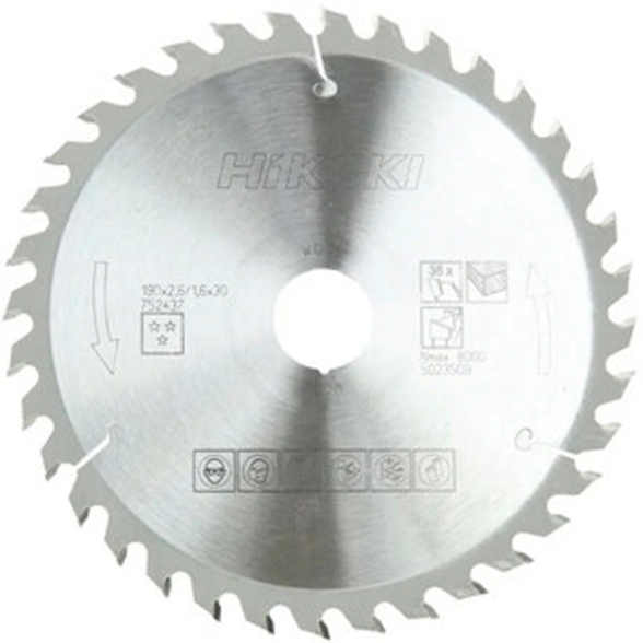 Hikoki Lama P/Sega Circolare 190 Mm F.30 Mm