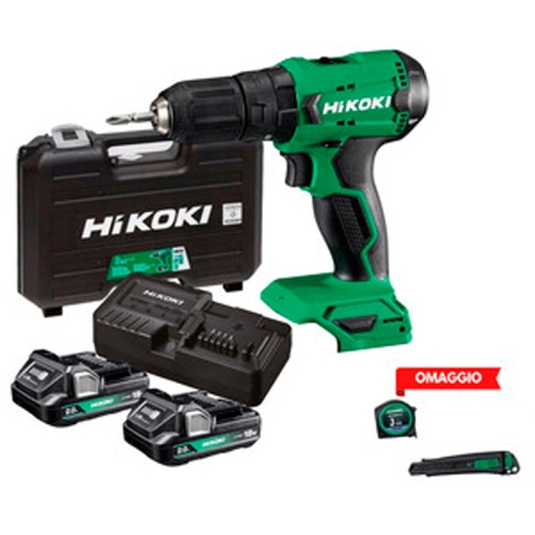 Hikoki Trapano Avvitatore Dv18Da 18V C/Perc+Acc