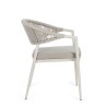 Sedia Da Esterno In Alluminio E Corda Wall Millor Bizzotto
