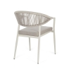 Sedia Da Esterno In Alluminio E Corda Wall Millor Bizzotto