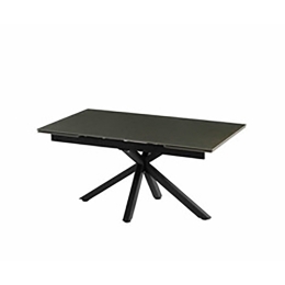 Tavolo Da Pranzo Allungabile 90x160-240 Cm Effetto Pietra Grigio