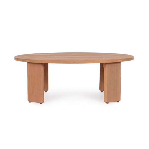 Salotto Da Esterno 5 Posti In Legno Con Cuscini E Tavolino Pablo Bizzotto