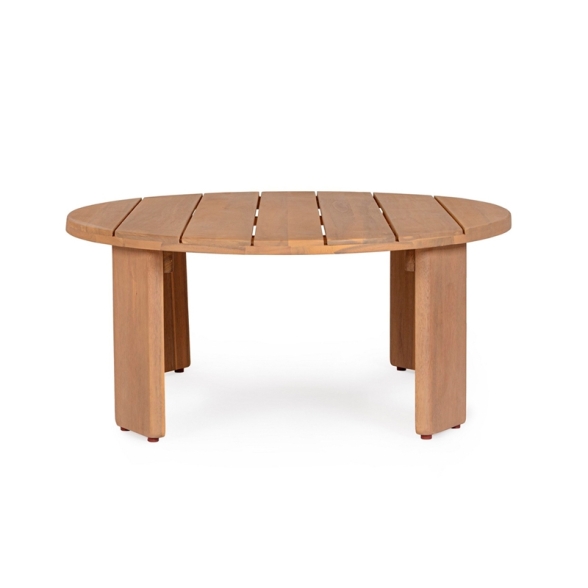 Salotto Da Esterno 5 Posti In Legno Con Cuscini E Tavolino Pablo Bizzotto