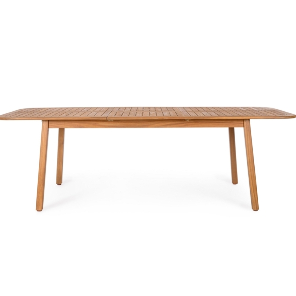 Tavolo In Legno Da Esterno Allungabile 100x180-240 Cm Danubio FSC Bizzotto