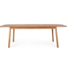 Tavolo In Legno Da Esterno Allungabile 100x180-240 Cm Danubio FSC Bizzotto