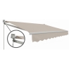 Tenda Da Sole Con Braccia Estendibili 300x200 Cm Sangiorgio Beige