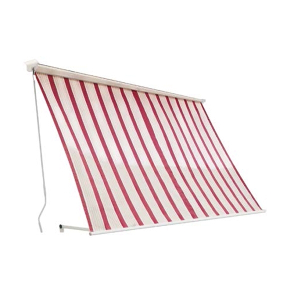 Tenda Da Sole Per Balcone Con Cassonetto 300x250 Bordeaux/Crema Sangiorgio