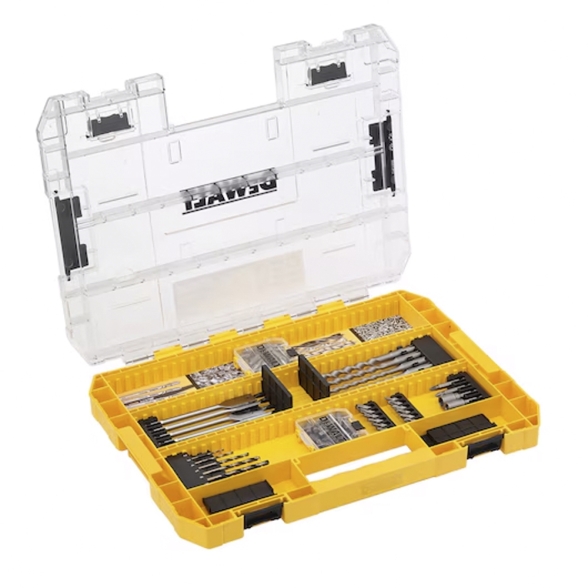 Trapano Avvitatore A Percussione 2 Batterie 5Ah DCD799P2T-QW + Kit Accessori DeWalt