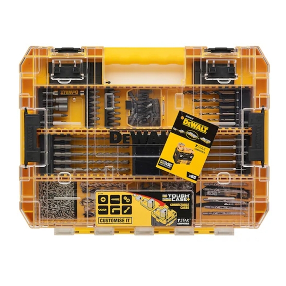 Trapano Avvitatore A Percussione 2 Batterie 5Ah DCD799P2T-QW + Kit Accessori DeWalt
